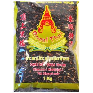 Schwarzer Klebereis 1kg/ Royal Thai -