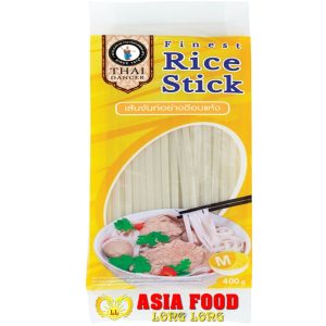 Reisnudeln 3mm (Pho Nudeln)  400g /Thai Dancer -