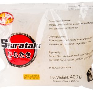 Shirataki Konjak -Nudeln (dünn) 400g/ City Aroma -
