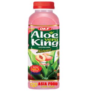 Aloe Vera Peach (Pfirsich) 500ml/ OKF - Inkl Pfand