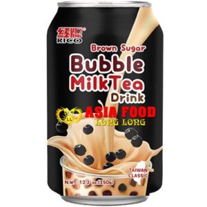 Bubble Milk Tea ( Braunen Zucker) 350ml/ Rico Taiwan - Inkl Pfand
