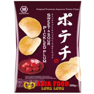 Kartoffelnchips mit Sweet & sauer 100g/ Koikeya- Japan-