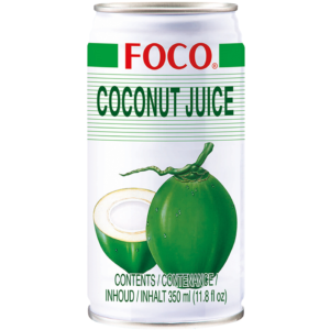Kokosnusswasser Getränk 350ml + Einwegpfand /Foco -