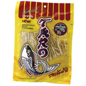 Fischsnack Spicy 52g in Streifen / Taro Brand -