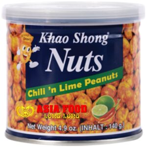 Erdnüsse mit Chili und Limette 140g /Khao Shong -