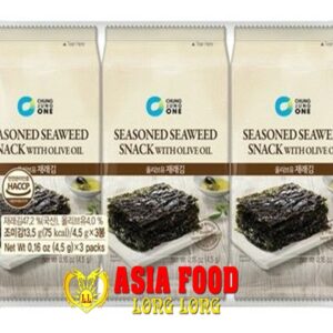 Crispy Seaweet snacks mit (Oliver OIL)15g. 3x5g/Chung Jung ONE- Korea-