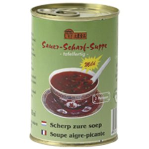 Suppe Scharf Sauer (mild)  400ml./CVF -