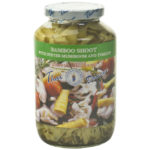 Bambussprossen mit Austernpilzen und Tomaten 680g /Thai Dancer -