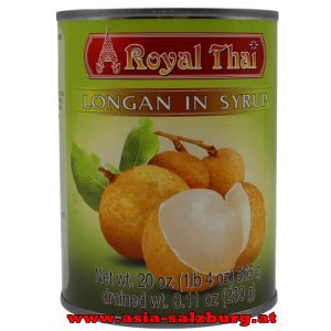 Longans gezuckert und in Sirup eingelegt565g/ Royal Thai-