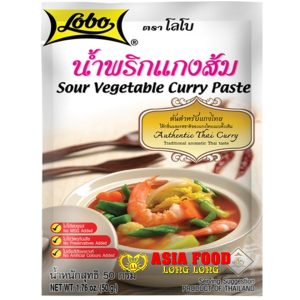 Sour Vegetable Curry Paste 50g /Lobo -