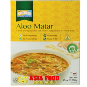 Aloo Matar -Fertiggericht m Kartoffeln & Erbsen 200g/ Ashoka - Indien