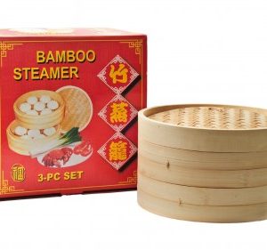 China: Bambus Dampfaufsatz (30cm) Set
