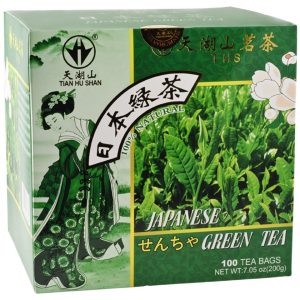 Grüner Tee (Japanische Art) 200g. 100 Beutel / Tian Hu Shan-