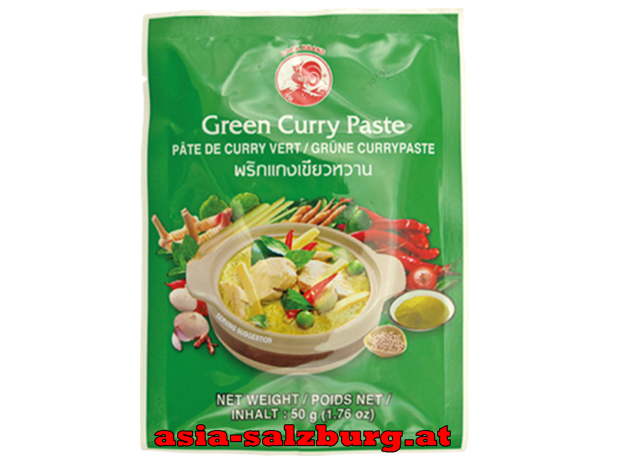 Curry Paste Green 50g/ Cock Brand -
