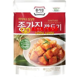 Kimchi Rettichwürfel (Kaktugi Radish ) 500g/ Chongga - Korea -