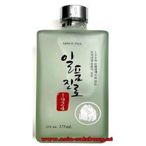 Jinro Ilpoom Premium Soju (Alk. 25%) 375ml.
