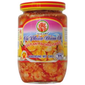 Ca Phao dam Ot (Auberginen in Chilisoße) 400g/ Ngọc Liên -