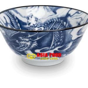 Bowl Schale Ø15 cm/6,5'cm Blaue Drache / Japan -