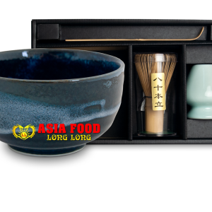 Matcha setz 4 pcs (Matchaschüssel  Ø13 H7 cm+ Mitternachtsblau) / Edo Japan-