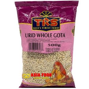 Urid Wohle Gota (Geschälte Urid Bohnen)500g/TRS Indien -