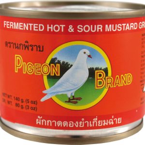 Fermentierter Senfkohl Scharf & Sauer 140g/Pigeon Brand -