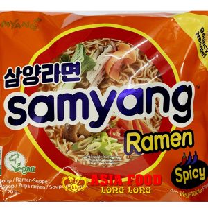 Samyang - Ramen Nudeln Vegetable ( Scharf) 120g/ Korea-
