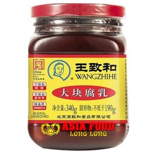 Fermentierter Tofu Rot 340g / WANG ZHI HE .-China