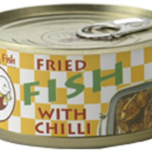 Smiling Fish Brand - Frittierte Makrelen mit Chili 90g