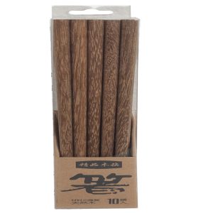 Essstäbchen Holz grau 10paar/ 25cm- Japanische Style.