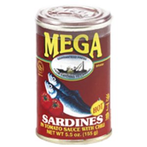 Sardinellen in Tomaten Sauce mit Chili 155g /Mega -