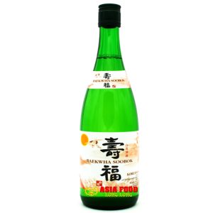 Sake Baekwha Soobok 700ml 13%vol / Lotte Korean-