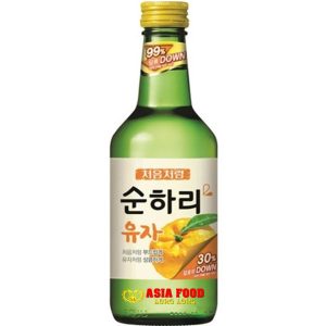 Chum Churum fresh ( Citron- Yuzu) 350ml/ Lotte -Korea -