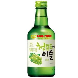 Green Grape Soju  (Traubengeschmack) 360ml 13%vol/ Jinro Korea-