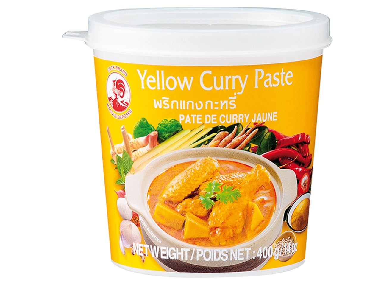 Currypaste (Gelb) 400g/Cook Brand -