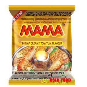 Mama - Shrimp Creamy Tom Yum Flavour 90g .