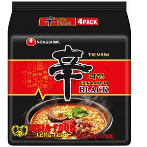 Shin Ramyun Black Ramen Nudeln 4x130g /Nongshim - Korea