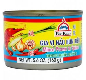 Mince Prawn in Spices 160g /Por Kwan Thai -