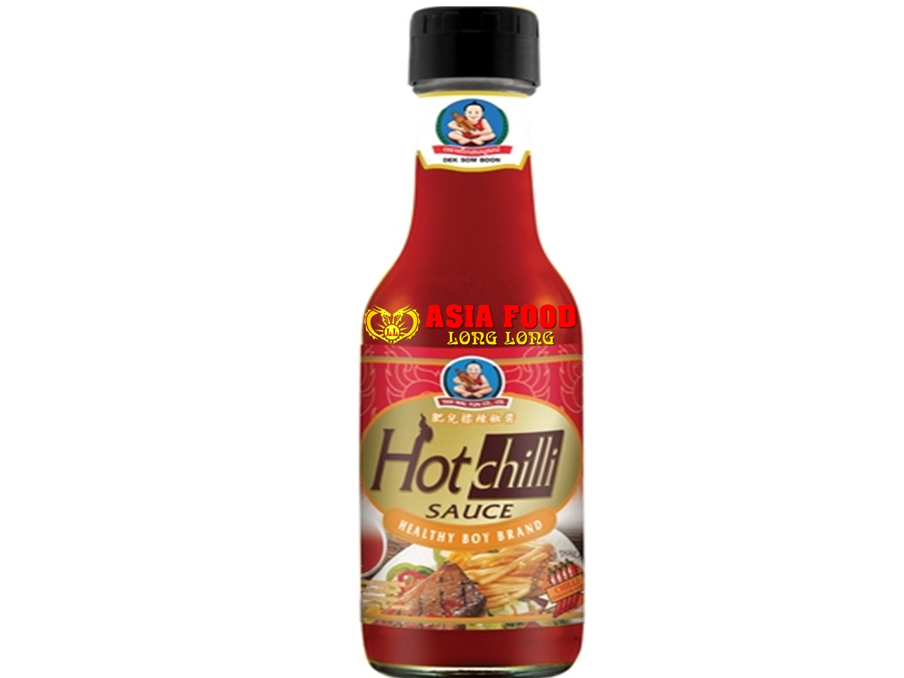 Scharfe Chilisauce 250ml. /Hearlthy Boy Brand -