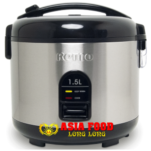 Reiskocher 1,5L(Elektrischer 500w ) rostfrei .Stahl) 1ST / Remo-