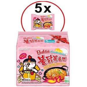 Hot Chicken flavour Ramen(Carbonare) 5x130g/Samyang-