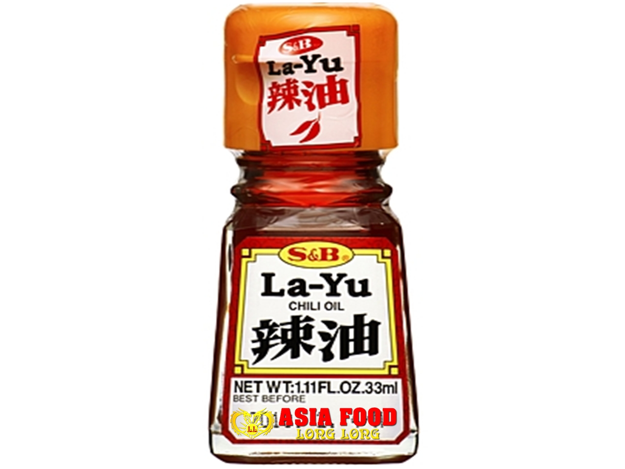 La-Yu Chiliöl 33ml (japanisches Sesamöl mit Chili)/ S&B- Japan