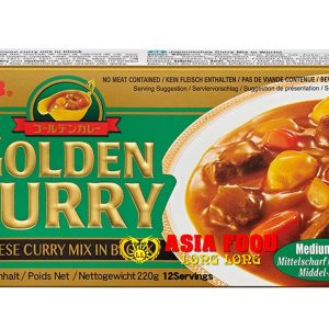 Curry Mix (Medium Hot) Japanese 220g/ Golden Curry-S&B-