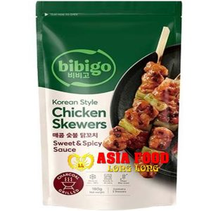 Chicken Skewers Sweet & Spicy 180g/ Bibigo-